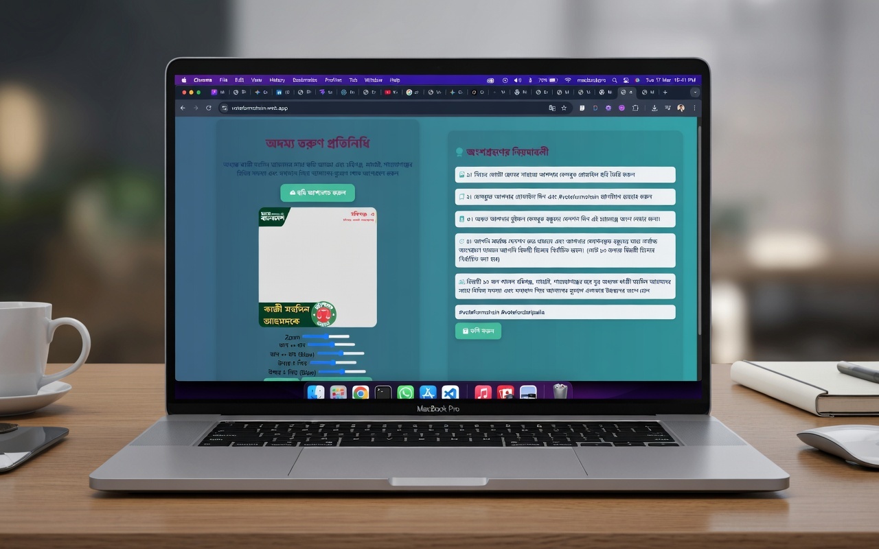 Vote For Mohsin - Profile Picture Generator